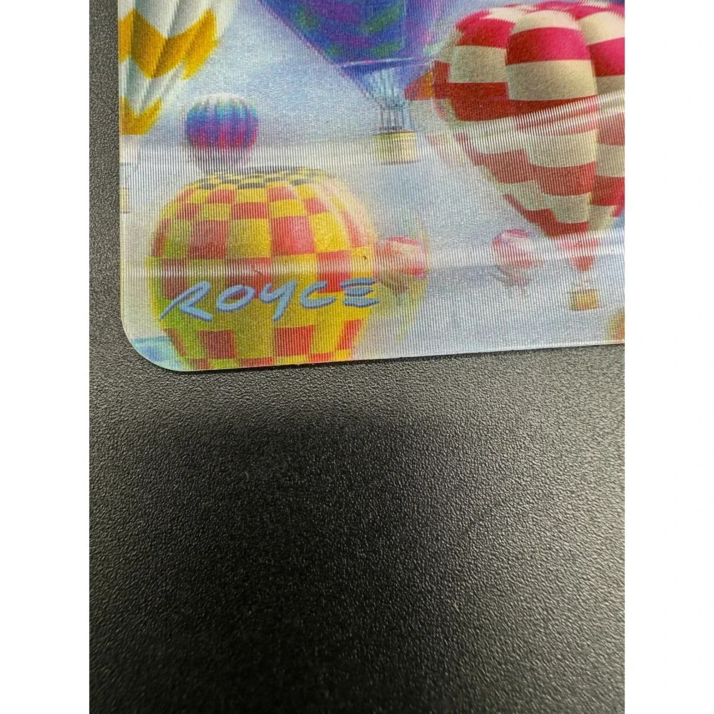 3D Hot Air Balloon Bookmark Lenticular Colorful Reading Accessory‎